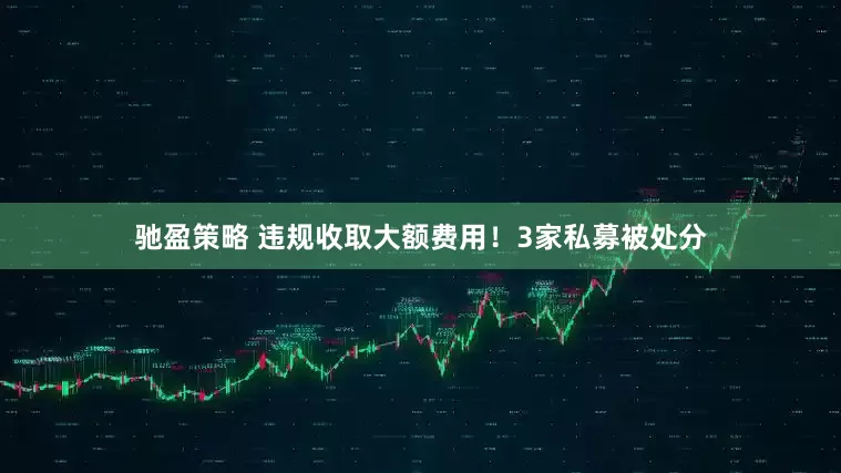 驰盈策略 违规收取大额费用！3家私募被处分